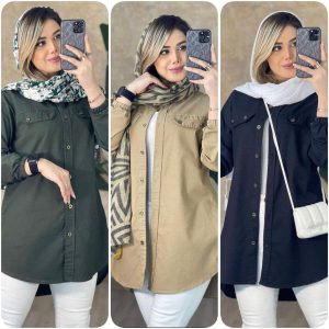تونیک مانتویی مدل باران