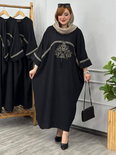 مانتو عبایی مدل سارین