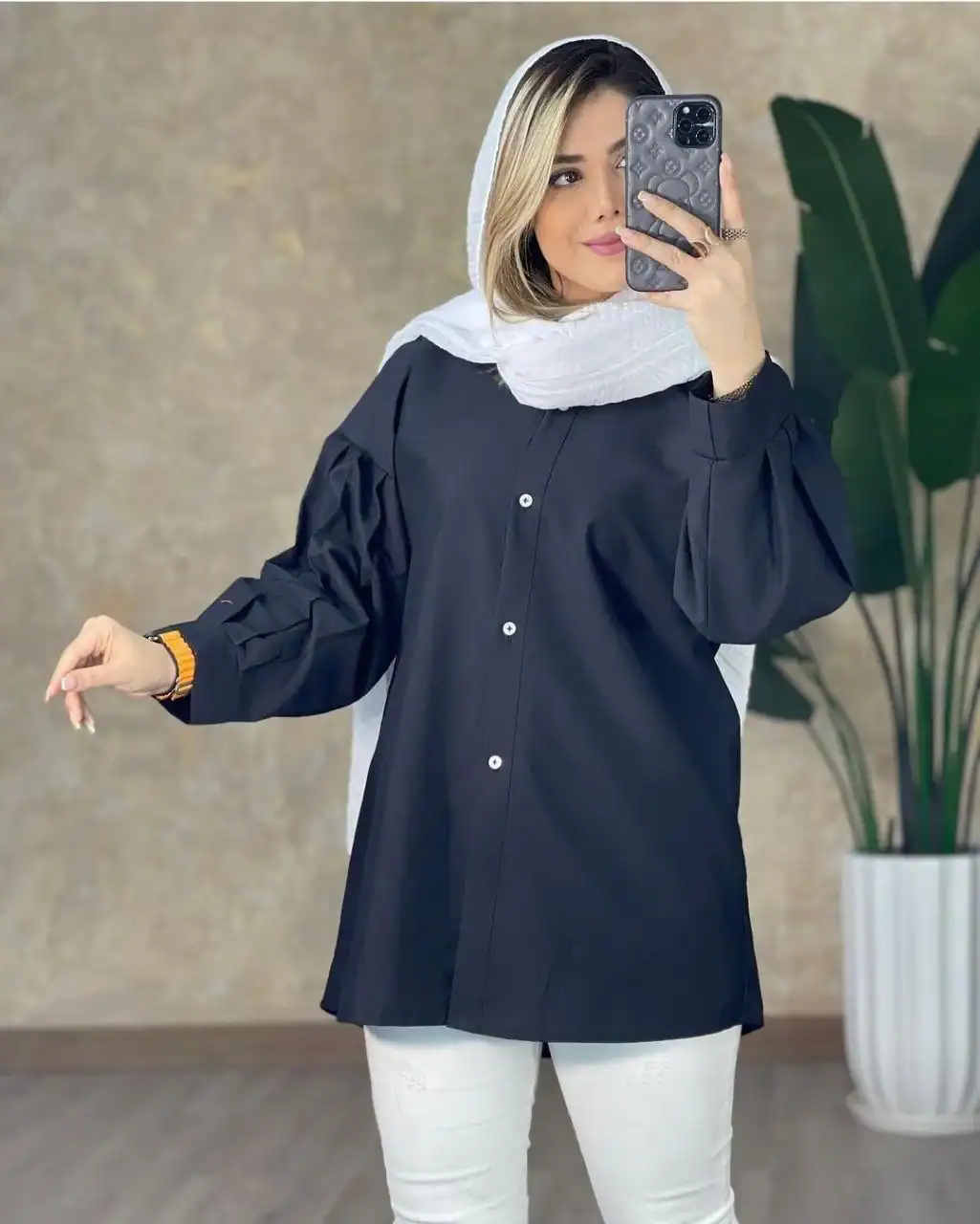 شومیز محرمی مشکی