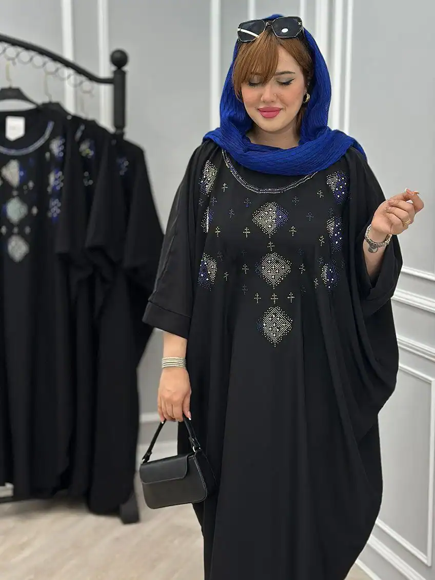 مانتو عبایی مدل نارین