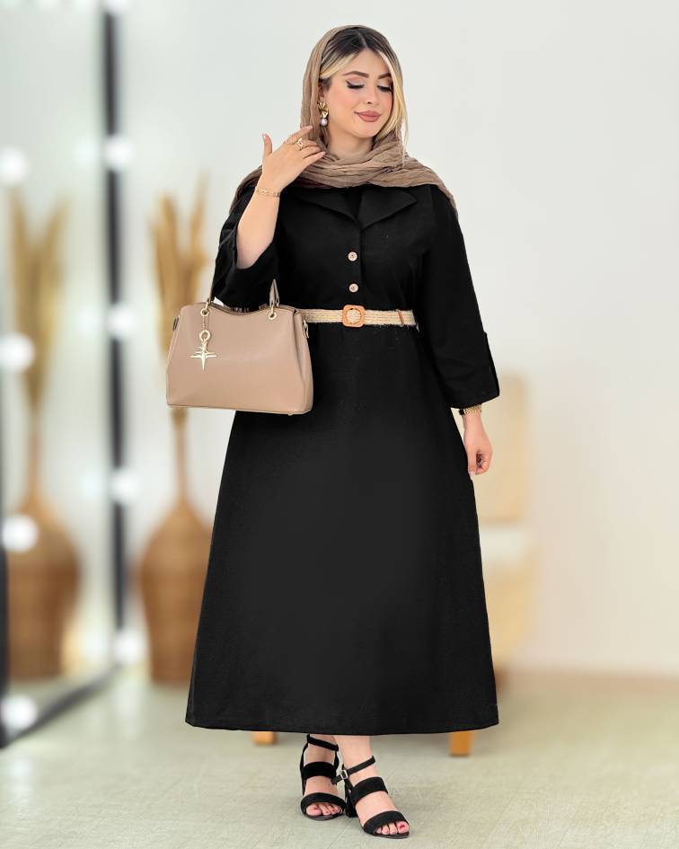 کفتان و کمربند مدل هلیا